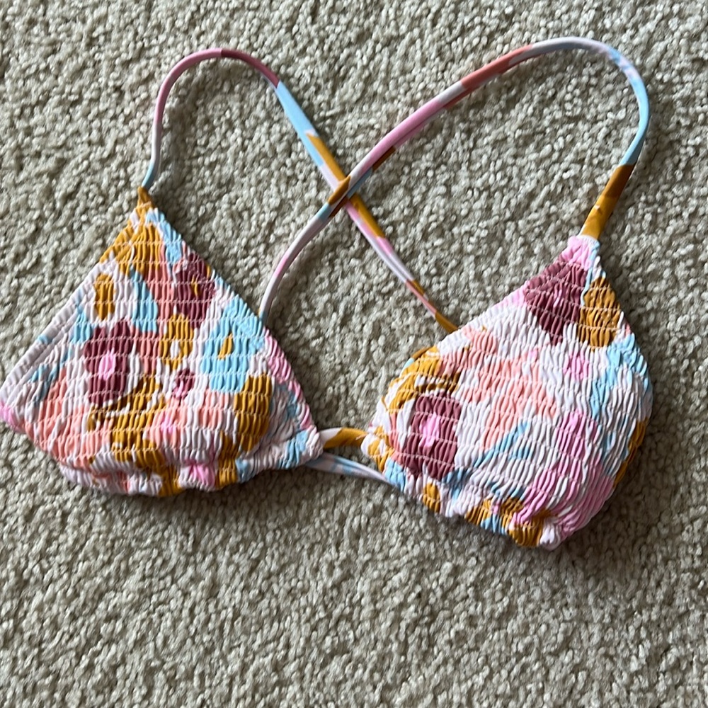 Target Bikini | Small | Pink, Orange, Blue, and White